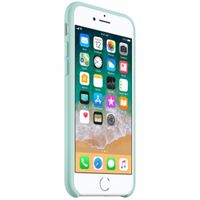 Apple Coque en silicone iPhone SE (2022 / 2020) / 8 / 7 - Marine Green