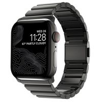 Nomad Bracelet à maillons magnétiques en acier Apple Watch Series 1 t/m 11 / SE / Ultra (44/45/46/49 mm) - Graphite