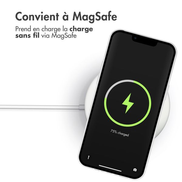 imoshion Coque arrière avec MagSafe iPhone 13 - Transparent