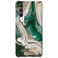 iDeal of Sweden Coque Fashion Samsung Galaxy S21 - Golden Jade Marble