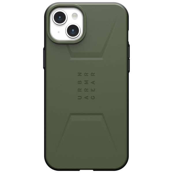 UAG Coque Civilian MagSafe iPhone 15 Plus - Olive Drab