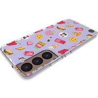 imoshion Coque Design Samsung Galaxy S22 - Allover fastfood