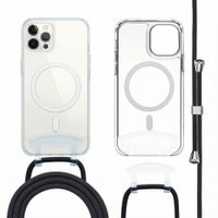 imoshion Coque MagSafe avec cordon amovible Apple iPhone 12 Pro Max - Transparent
