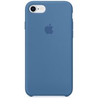 Apple Coque en silicone Apple iPhone SE (2022 / 2020) / 8 / 7 - Denim Blue
