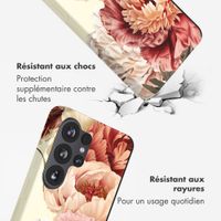 Selencia Coque arrière Vivid Samsung Galaxy S26 Ultra - Vintage Peony