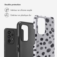 Selencia Coque arrière Vivid Tough Samsung Galaxy A53 - Trendy Leopard