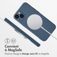imoshion Coque Couleur avec MagSafe Apple iPhone 13 - Bleu foncé