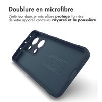 imoshion Coque arrière EasyGrip OnePlus Nord 3 - Bleu foncë