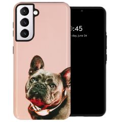 Concevez votre propre coque Tough Samsung Galaxy S21 - Blanc