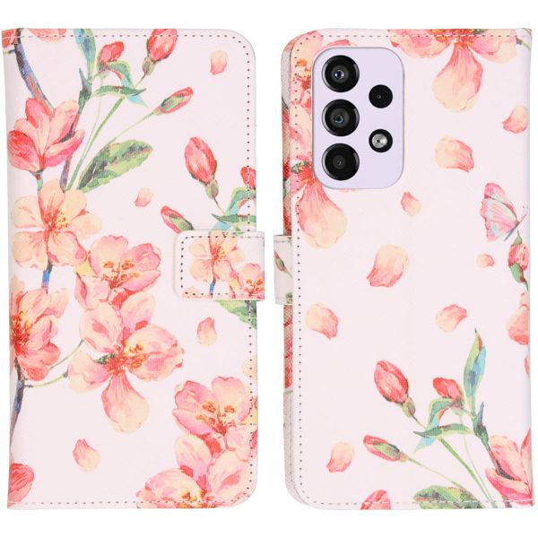 imoshion Coque silicone design Samsung Galaxy A33 - Blossom Watercolor