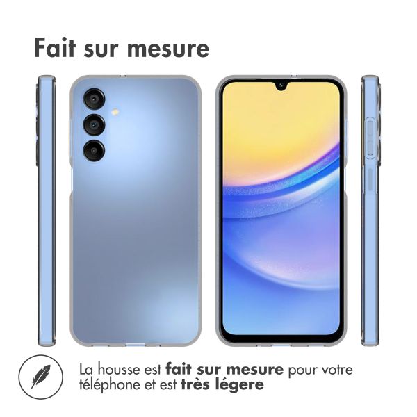 Accezz Coque Clear Samsung Galaxy A16 - Transparent