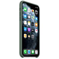 Apple Coque en silicone Apple iPhone 11 Pro Max - Pine Green