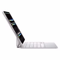 Apple Magic Keyboard Apple iPad Pro 11 (2025) M5 / (2024) M4 - QWERTY / INT - Blanc