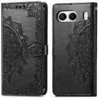 imoshion Etui de téléphone portefeuille Mandala OnePlus Nord 4 - Noir