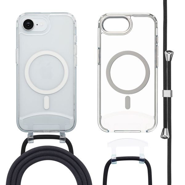 imoshion Coque MagSafe avec cordon amovible Apple iPhone 16e - Transparent