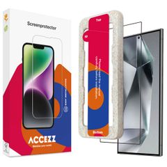 Accezz Protection d'écran en verre trempé avec applicateur Samsung Galaxy S24 Ultra