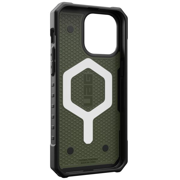 UAG Coque Pathfinder MagSafe iPhone 15 Pro Max - Olive Drab