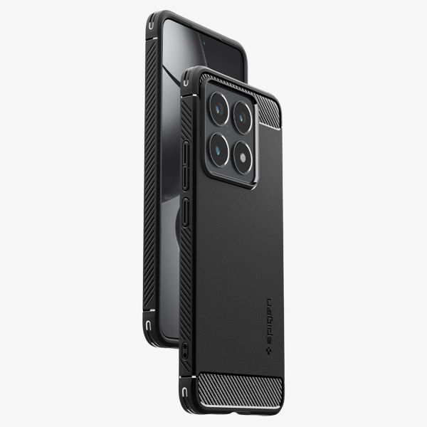 Spigen Coque Rugged Armor Xiaomi 14T - Matte Black