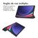 imoshion Coque tablette Design Trifold Samsung Galaxy Tab S9 11.0 pouces - Don't touch