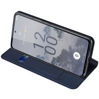 Dux Ducis Étui de téléphone Slim Nokia X30 - Bleu foncé