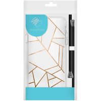 imoshion Coque Design avec cordon iPhone SE (2022 / 2020) / 8 / 7 - White Graphic