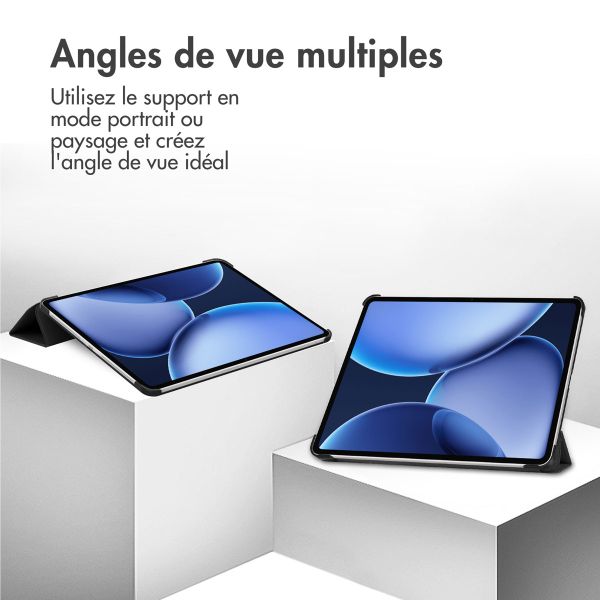 imoshion Coque tablette Trifold OnePlus Pad 2 Pro / Pad 3 - Noir