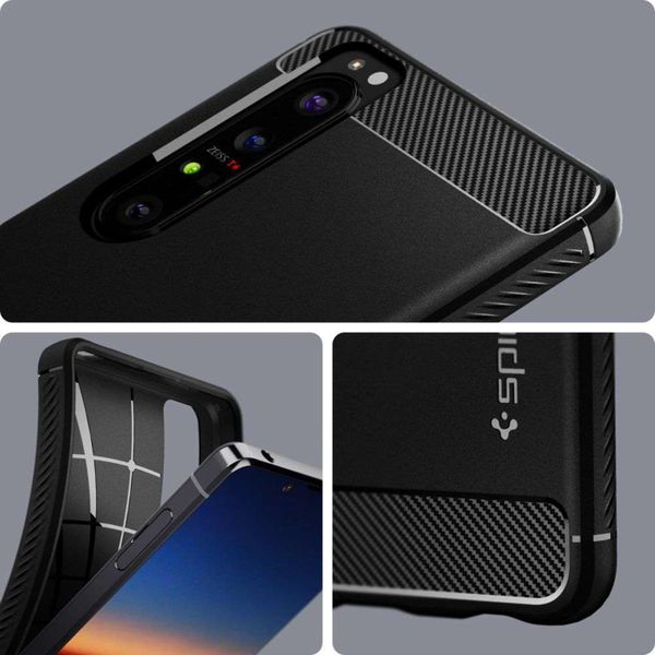 Spigen Coque Rugged Armor Sony Xperia 1 III - Noir