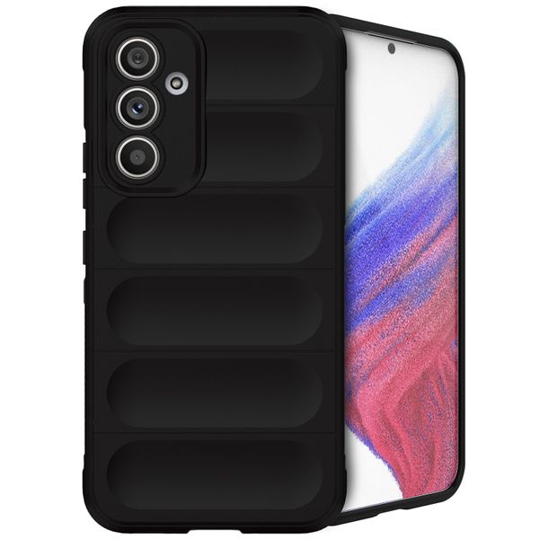 imoshion Coque arrière EasyGrip Samsung Galaxy A54 (5G) - Noir