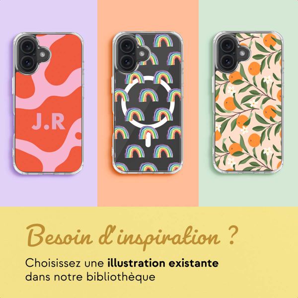 Concevez votre MagSafe Clear Case Apple iPhone 16 - Transparent