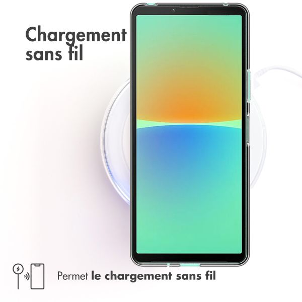 Accezz Coque Clear Sony Xperia 10 V - Transparent