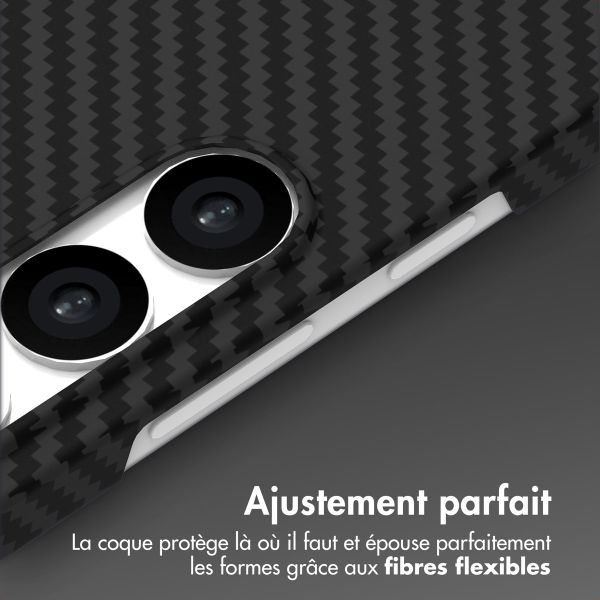 Accezz Coque Kevlar MagSafe Samsung Galaxy S24 Plus - Noir