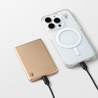 iDeal of Sweden MagSafe Powerbank Slim 5.000 mAh - Batterie externe sans fil - Gold