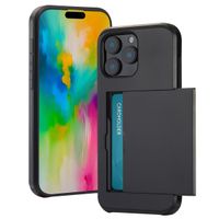 imoshion Coque arrière avec porte-cartes Apple iPhone 16 Pro Max - Noir