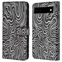 imoshion ﻿Étui de téléphone portefeuille Design Google Pixel 6a - Black And White