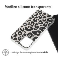 imoshion Coque Design Apple iPhone 13 Mini - Leopard Transparent