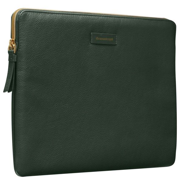 dbramante1928 ﻿Paris Sleeve - Pochette ordinateur 13 pouces - Cuir véritable - MacBook Pro 13 pouces / Air 13 pouces - Evergreen