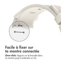 imoshion Bracelet en silicone OnePlus Watch 3 / 2 / 2R / Oppo Watch X2 / X - Beige