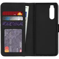 imoshion Étui de télephone portefeuille Sony Xperia 5 - Noir