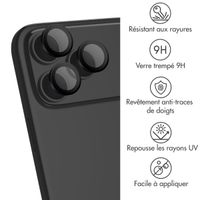 imoshion Protection d'objectif d'appareil photo (pack de 2) Apple iPhone 17 Pro / 17 Pro Max - Noir