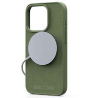 Njorð Collections Coque daim Comfort+ MagSafe iPhone 15 Pro - Olive