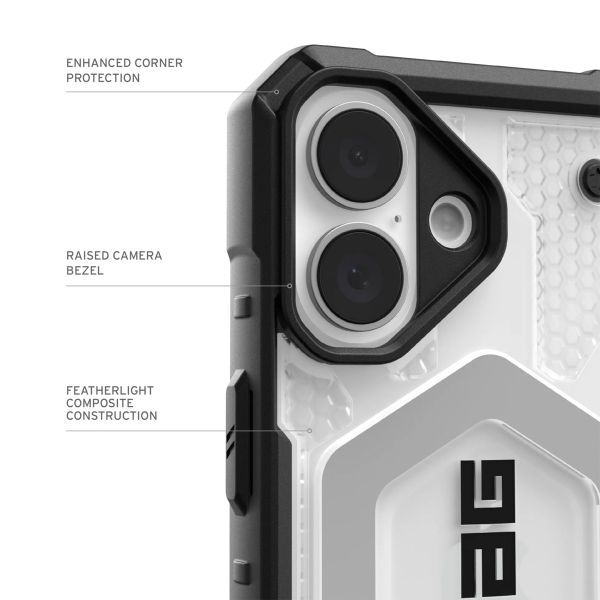 UAG Coque Pathfinder MagSafe iPhone 16 Plus - Ice