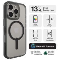 ZAGG Coque Santa Cruz Snap avec MagSafe iPhone 16 Pro - Noir