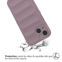 imoshion Coque arrière EasyGrip iPhone 14 - Violet