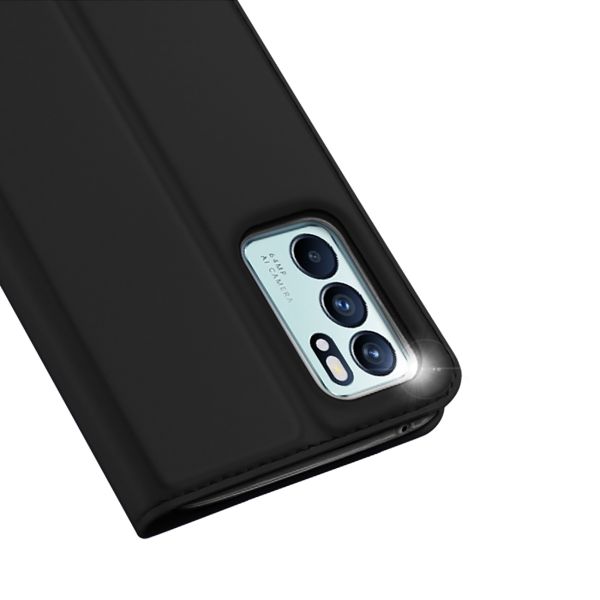 Dux Ducis Étui de téléphone Slim Oppo Reno 6 5G - Noir