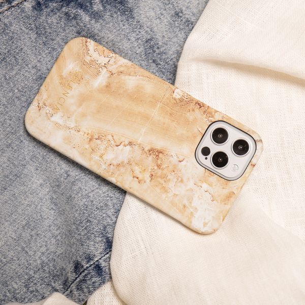 Selencia Coque Maya Fashion iPhone 11 - Marble Sand