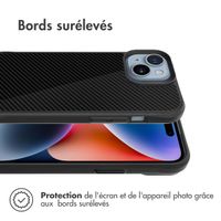 imoshion Coque Rugged Hybrid Carbon iPhone 15 Plus - Noir