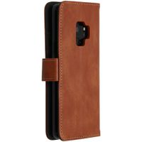 imoshion Étui de télephone portefeuille de luxe Samsung Galaxy S9 - Marron