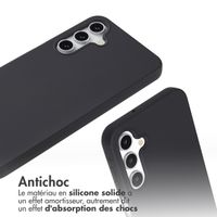 imoshion Coque en silicone avec cordon Samsung Galaxy A16 5G - Noir