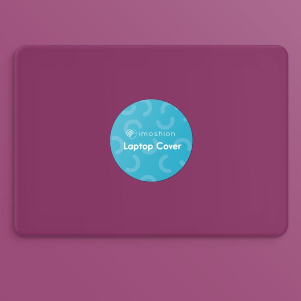 imoshion Coque rigide Apple MacBook Air 13 pouces (2018-2020) - Bordeaux