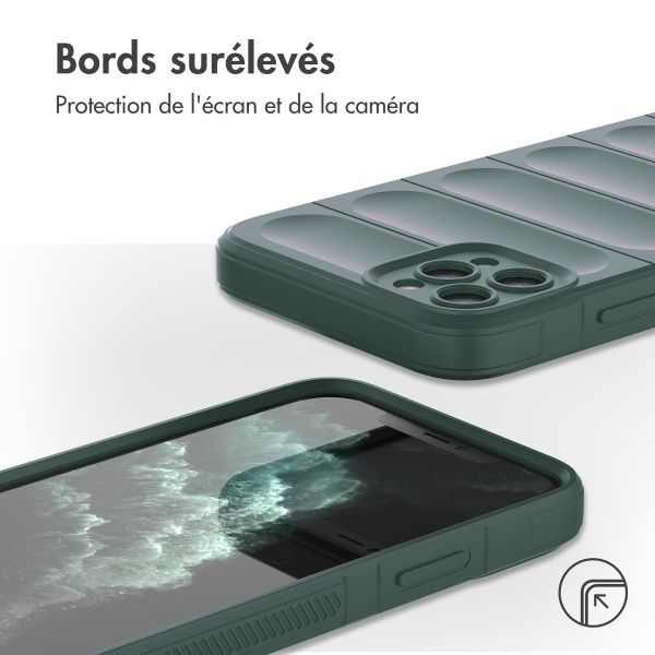 imoshion Coque arrière EasyGrip iPhone 11 Pro Max - Vert foncé